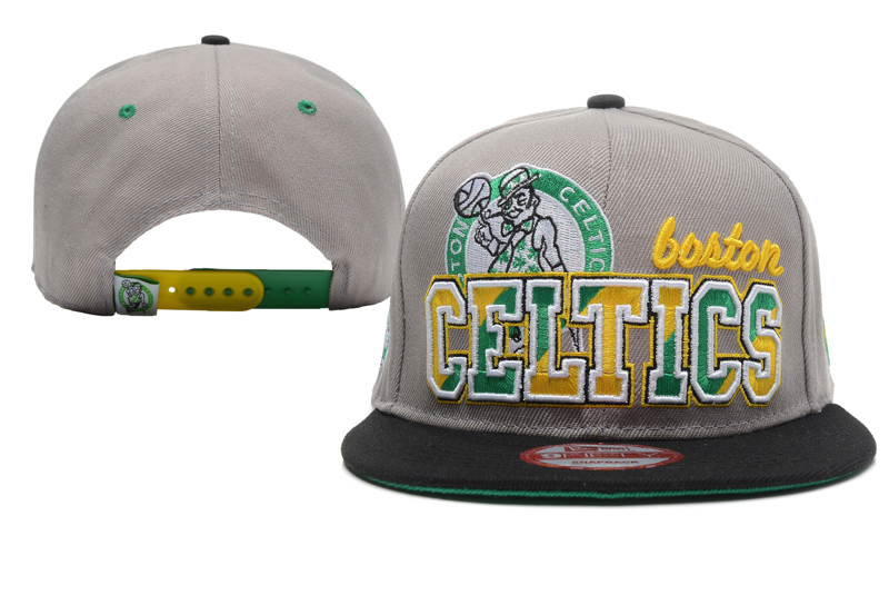 NBA Boston Celtics NE Snapback Hat #63